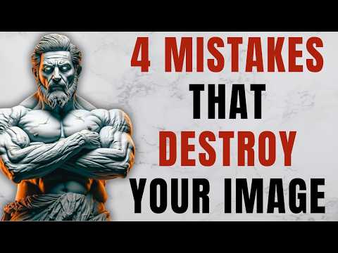 4 HABITS THAT DESTROY YOUR RESPECT | Stoicism | Stoic Wisdom
