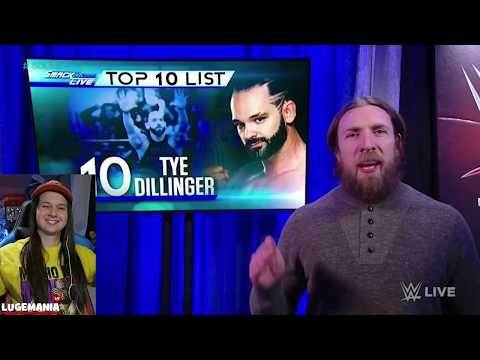 WWE Smackdown 2/6/18 Daniel Bryans FIRST EVER Top 10 List