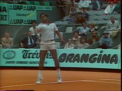 French Open 1979 2R - Jimmy Connors v Ramesh Krishnan
