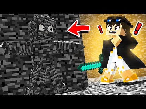 Esconde-Esconde Minecraft #04 DISFARCE DE BEDROCK ‹ ARUAN ›