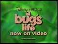A Bug S Life 1999 Disney Videos UK VHS Promo NOSTALGIA