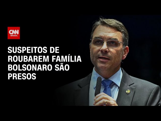 Suspeitos de roubarem família Bolsonaro são presos | AGORA CNN