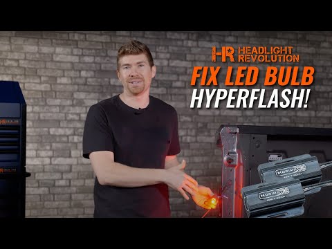 How to solve turn signal hyperflash by installing LED resistors | Headlight Revolution
