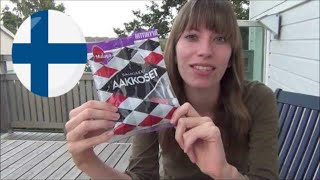 Eating Finnish Cuisine including Reindeer Meat, Salmiakki, Karelian pastry, Salmon & Rye Bread