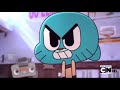 Gumball Launches A Dodgeball Out Of A Cannon