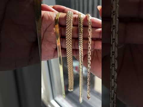 The every day 14K yellow gold bracelets you NEED in your jewelry collection! #goldbracelets #jewelry