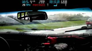 Blake's Rain Lap Saturday - Chumpcar April 2012 - Portland International Raceway - GoPro Hero HD