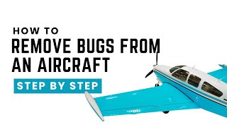 How to Remove Bugs from an Aircraft