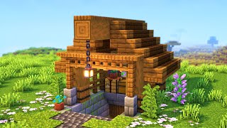 Minecraft | How to build an Underground Bunker House | Tutorial