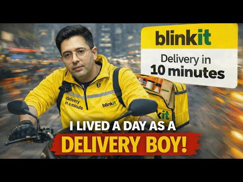 Raghav Chadha | I Lived a Day as a Blinkit Delivery Boy — The Truth Will Shock You | #gigworkers