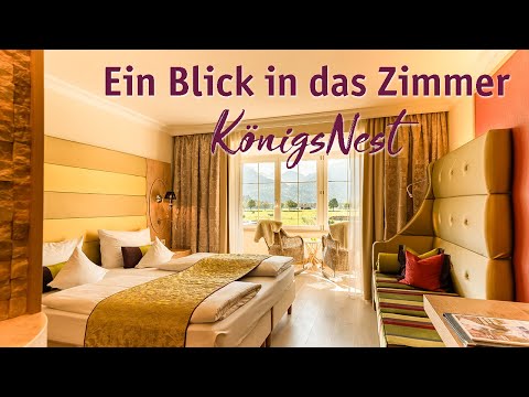 Das Rübezahl - Deluxe-Zimmer KönigsNest - Königlich-Alpines Designhotel bei Neuschwanstein im Allgäu