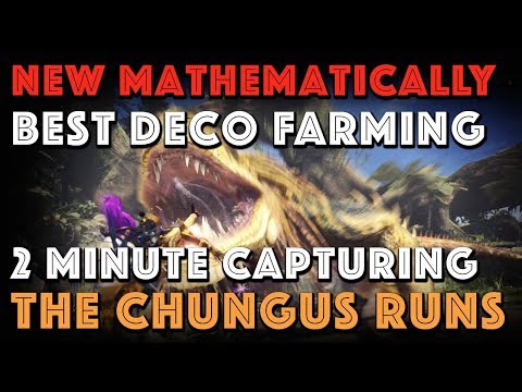 NEW MATHEMATICALLY BEST DECO FARMING: The Greatest Jagras [MHW]