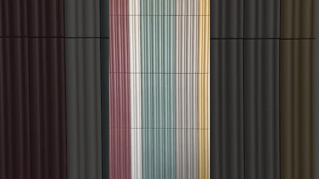 Płytki małe lamele 3D