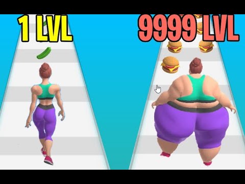 Fat 2 fit  gameplay #1  iOS,Android Run 3D Game Runner