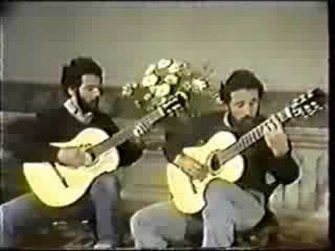 Rare Classical Guitar Video: Assad Brother - "Bebe"