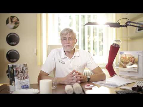 Lymphdrainage am Arm & Bein