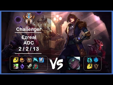 KR Challenger Replays ADC Ezreal vs Senna Ep.4112