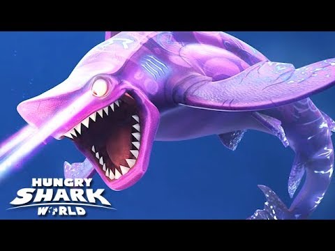 NEW DARK MAGIC SHARK LASER EYES SPECIAL POWER (HUNGRY SHARK WORLD)