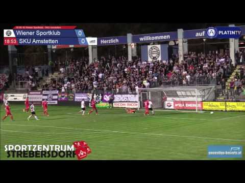 16.09.16 Wiener Sportklub - SKU Amstetten - Highlight  (1. Halbzeit / 18:56) am 16.09.2016 19:52