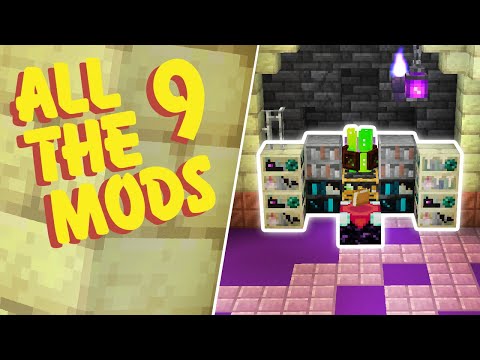 EPIC Nether, Ender, Draconic Infusion Setup in All The Mods 9!!