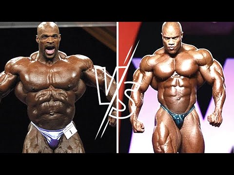 Ronnie Coleman 1st Win VS Phil Heath 1st Win Comparison at Mr. Olympia 😱 #philheath #ronniecoleman