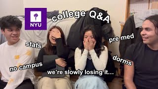 NYU college Q&A *freshman year edition* | 你問，我回答 （紐約大學） 🔮