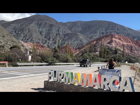Cerro sete cores-Purmamarca-jujuy norte da Argentina - expedição iluminados nas estradas abril 2026 