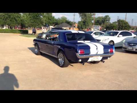 1966 Mustang 289 V8 Exhaust!
