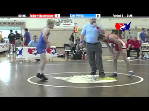 2012 Univ. WTT: 60 KG - Andrew Hochstrasser (Bronco WC) vs. Sam White (OTC)