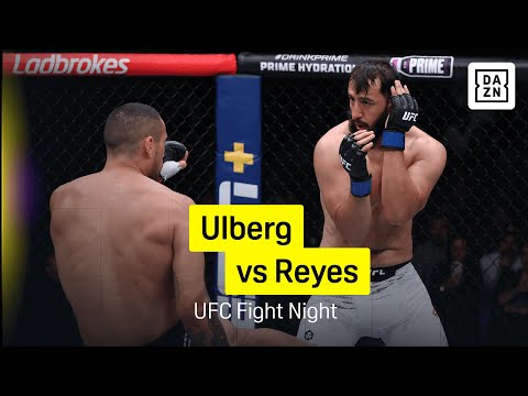 Carlos Ulberg vs Dominick Reyes | UFC Fight Night | DAZN Highlights