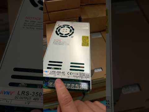Lrs 350 48 SMPS güç kaynakları çeşitleri tanıtım videosu