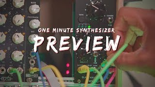 Video thumbnail for One Minute Synthesizer P-Review!!! Ep. 3 Erica Synths Black Wavetable VCO Eurorack Module by Noir Et Blanc Vie
