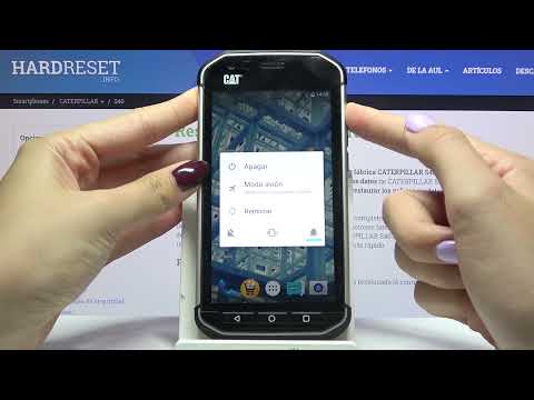 Cómo forzar el reinicio del CATERPILLAR S40 - forzar apagado