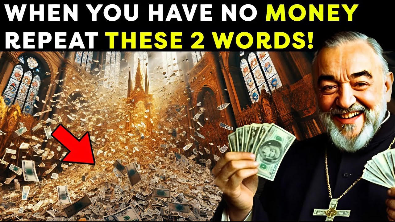 PADRE PIO: WHEN YOU HAVE NO MONEY JUST REPEAT THESE 2 WORDS