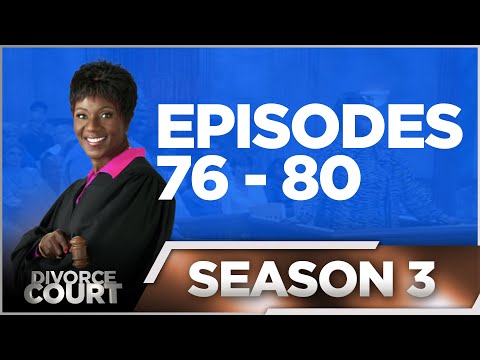 Episodes 76 - 80 - Divorce Court OG - Season 3 - LIVE