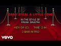 Frank Sinatra - Can I Steal A Little Love (Karaoke)