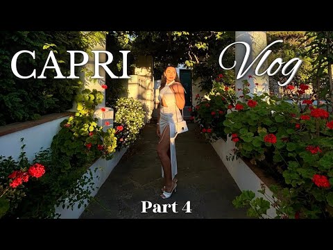 CAPRI VLOG PART 4: A Night Out in Capri at VV CLUB and Al Grottino