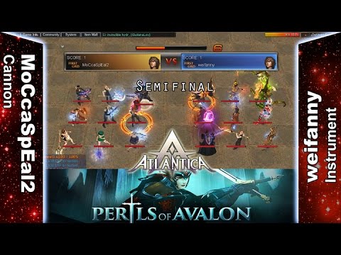 Titan 16/10/2016 PM: Semifinal - MoCcaSpEal2 vs weifanny - Atlantica Online