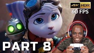 RATCHET AND CLANK RIFT APART GAMEPLAY Walkthrough Part 8 PS5 - 4K HDR 60fps
