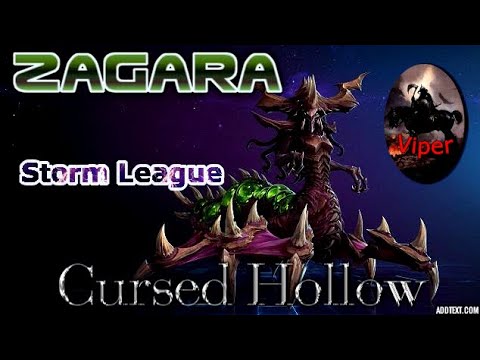 Heroes of the Storm | Zagara | Cursed Hollow | Storm League | HotS Gameplay