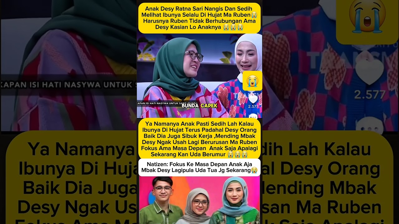 desy ratna sari dan ruben onsu mengenai hubungan nya #desyratnasari #rubenonsu