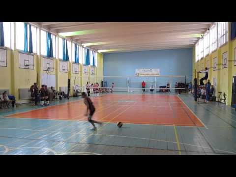 Minivolei feminin CS Victoria Nadlac   CSS Caransebes,Set IV 25 20 Turneul IV Deva 2015
