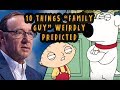 10 Things "Family Guy" Weirdly Predicted