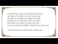 Connie Dover - Lord Franklin Lyrics