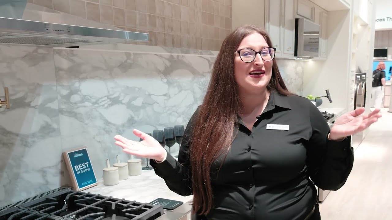 LG SIGNATURE 36” Range 🔥 23,000 BTU Power + Smart Touchscreen | KBIS 2026 First Look