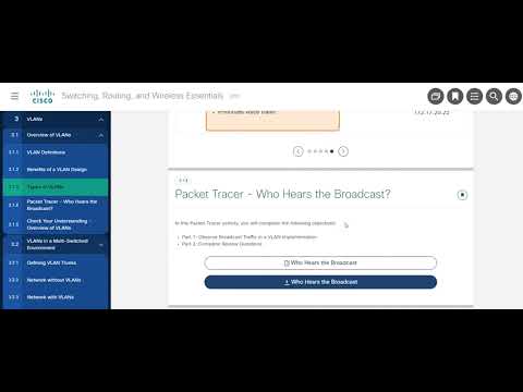 CCNA2 Module 3 VLANs