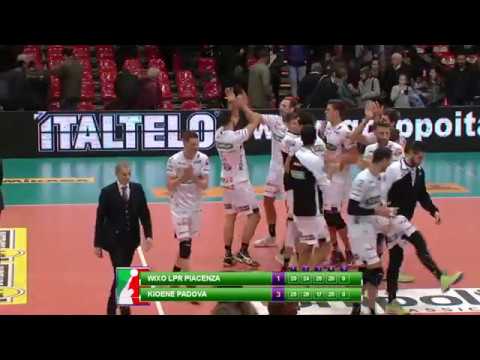 Gli highlights di Wixo LPR Piacenza - Kioene Padova 1-3
