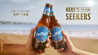 cervezas san miguel 0,0 | Here’s to the Seekers | 2023 anuncio