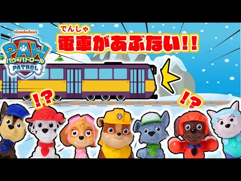 パウ・パトロール『せんろに木が！？雪のレスキューにしゅつどうだ！』【タカラトミーキッズ】PAW Patrol