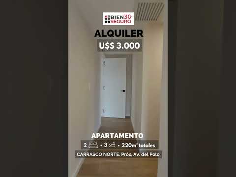 71038 - Penthouse de 2 dormitorios en alquiler en Carrasco Norte